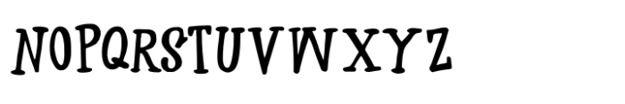 Sing Along Regular Font UPPERCASE