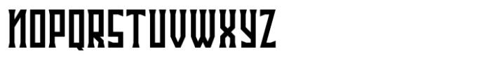 Singa Bold Serif Font LOWERCASE