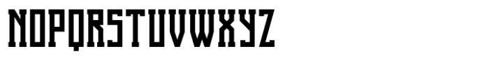 Singa Bold Slab Font UPPERCASE