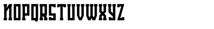 Singa Extra Bold Slab Font LOWERCASE