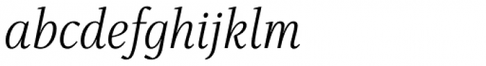 Singel Book Italic Font LOWERCASE
