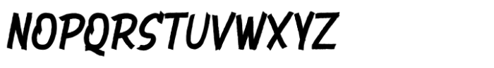 Singen Crash Font UPPERCASE