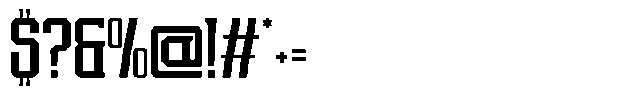 Singha Prestige Regular Font OTHER CHARS
