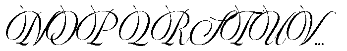 Singha Prestige Script Font UPPERCASE