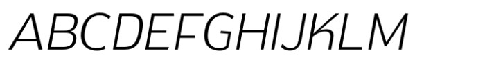 Singkey Extra Light Italic Font UPPERCASE