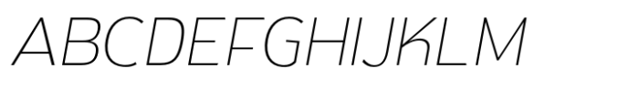Singkey Thin Italic Font UPPERCASE