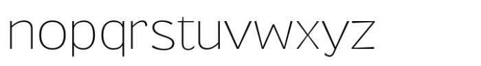Singkey Thin Font LOWERCASE