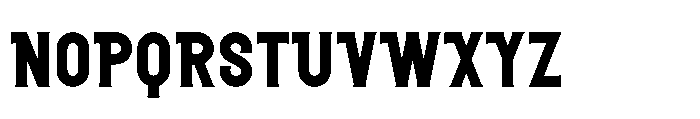 Single Malt Regular Font UPPERCASE