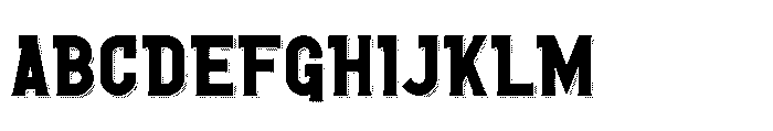 Single Malt Shadow Font UPPERCASE