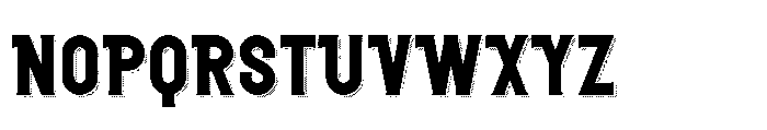 Single Malt Shadow Font UPPERCASE