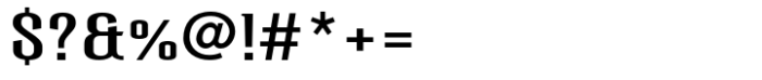 Single Tyne Regular Font OTHER CHARS