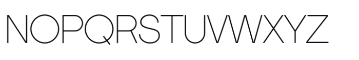 Singularity Type Extra Light Font UPPERCASE
