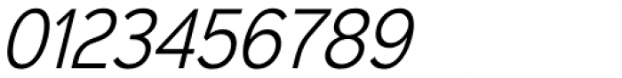 Sinkin Sans Narrow 300 Light Italic Font OTHER CHARS