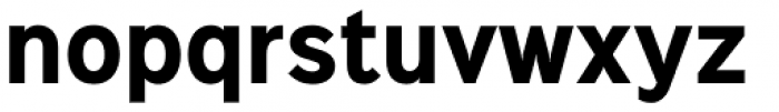 Sinkin Sans Narrow 700 Bold Font LOWERCASE