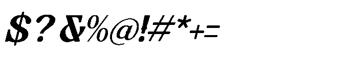 Sinkled Italic Font OTHER CHARS