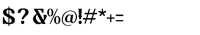 Sinkled Regular Font OTHER CHARS