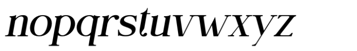 Sinoreta Italic Font LOWERCASE