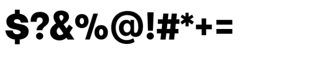 Sinteca Black Font OTHER CHARS