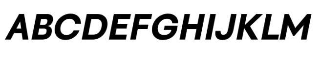 Sinteca Bold Italic Font