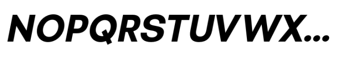 Sinteca Bold Italic Font UPPERCASE