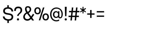 Sinteca Regular Font OTHER CHARS