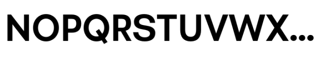 Sinteca Semi Bold Font UPPERCASE