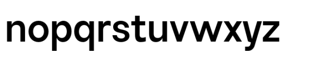 Sinteca Semi Bold Font LOWERCASE