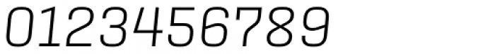 Sinter X-Light Italic Font OTHER CHARS