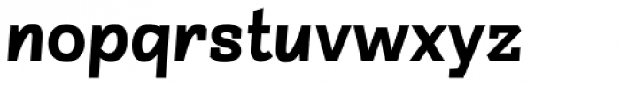 Sintesi Semi Bold Italic Font LOWERCASE