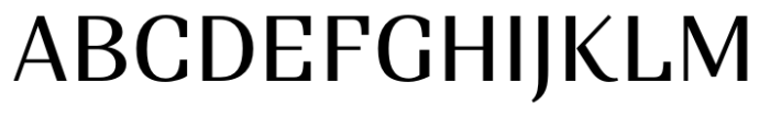 Sintesi Serif TRIAL Sintesi Regular Font UPPERCASE