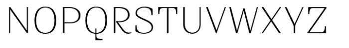 Sintesi Serif Ultra Thin Font UPPERCASE