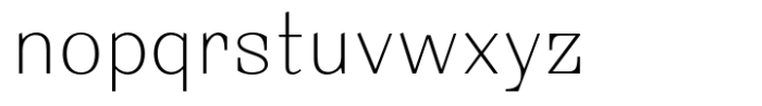 Sintesi Serif Ultra Thin Font LOWERCASE