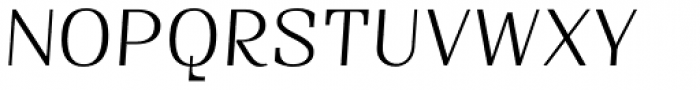 Sintesi Thin Italic Font UPPERCASE