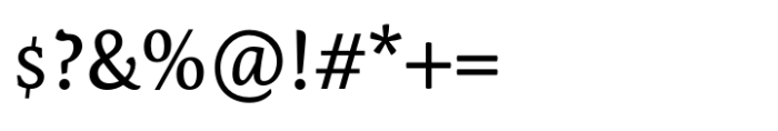 Sirba Pro Greek Regular Font OTHER CHARS