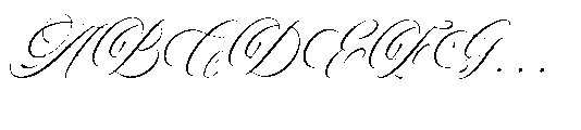 Sirclair Miwareta Italic Font UPPERCASE