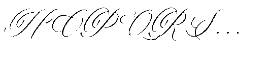 Sirclair Miwareta Italic Font UPPERCASE