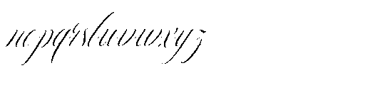 Sirclair Miwareta Italic Font LOWERCASE