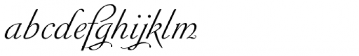 Siren Script III Font LOWERCASE