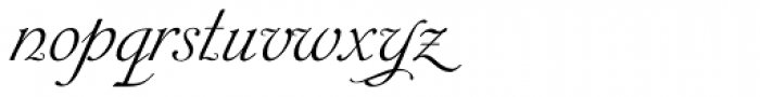 Siren Script III Font LOWERCASE