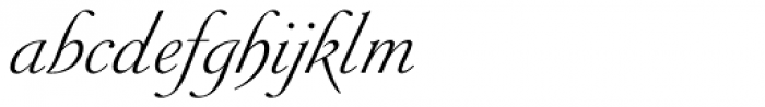 Siren Script Pro Font LOWERCASE
