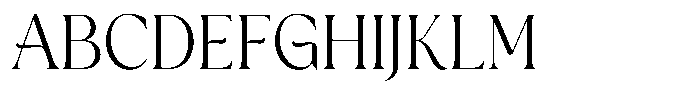 Siren Font UPPERCASE