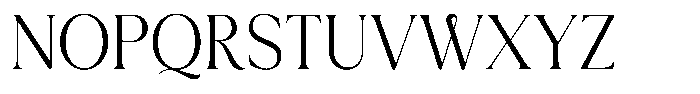 Siren Font UPPERCASE