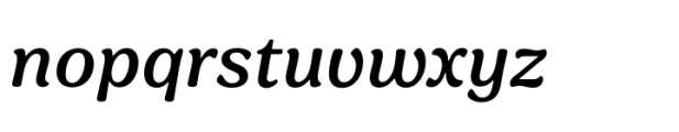 Sirenia Italic Font LOWERCASE