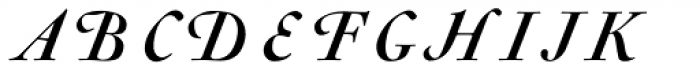 Sirenne Seventy Two MVB Swash Italic Font UPPERCASE