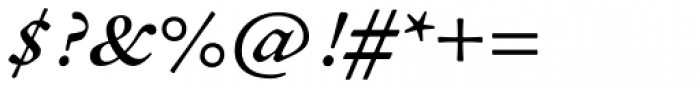Sirenne Six MVB TF Italic Font OTHER CHARS