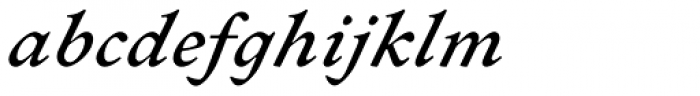 Sirenne Text MVB Swash Italic Font LOWERCASE