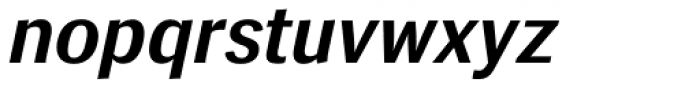 Siri SemiBold Italic Font LOWERCASE