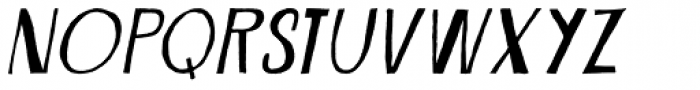 Sirius B Italic Font LOWERCASE