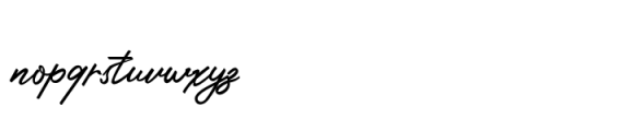 Sisteria Font LOWERCASE
