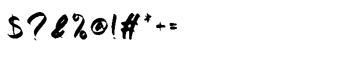 Sith Forester Font OTHER CHARS